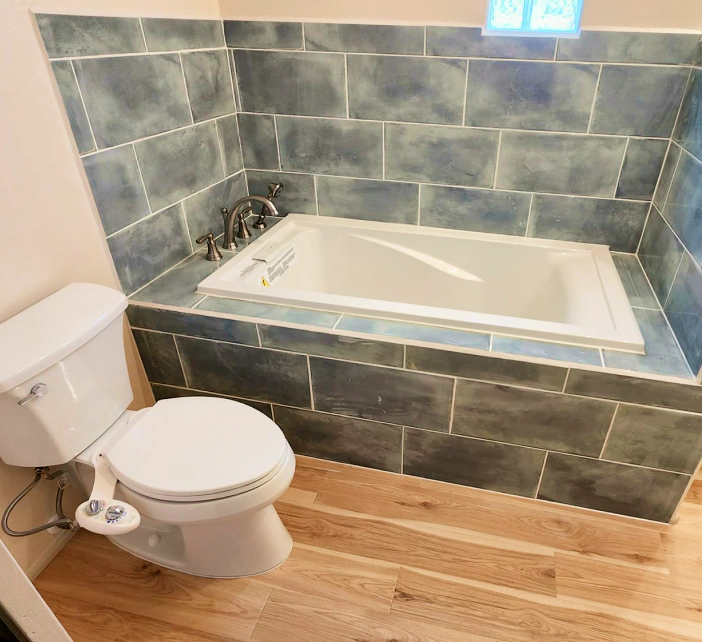 new plumbing bathroom remodel